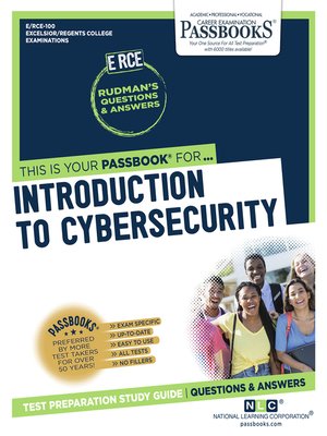 cover image of Introduction to Cybersecurity